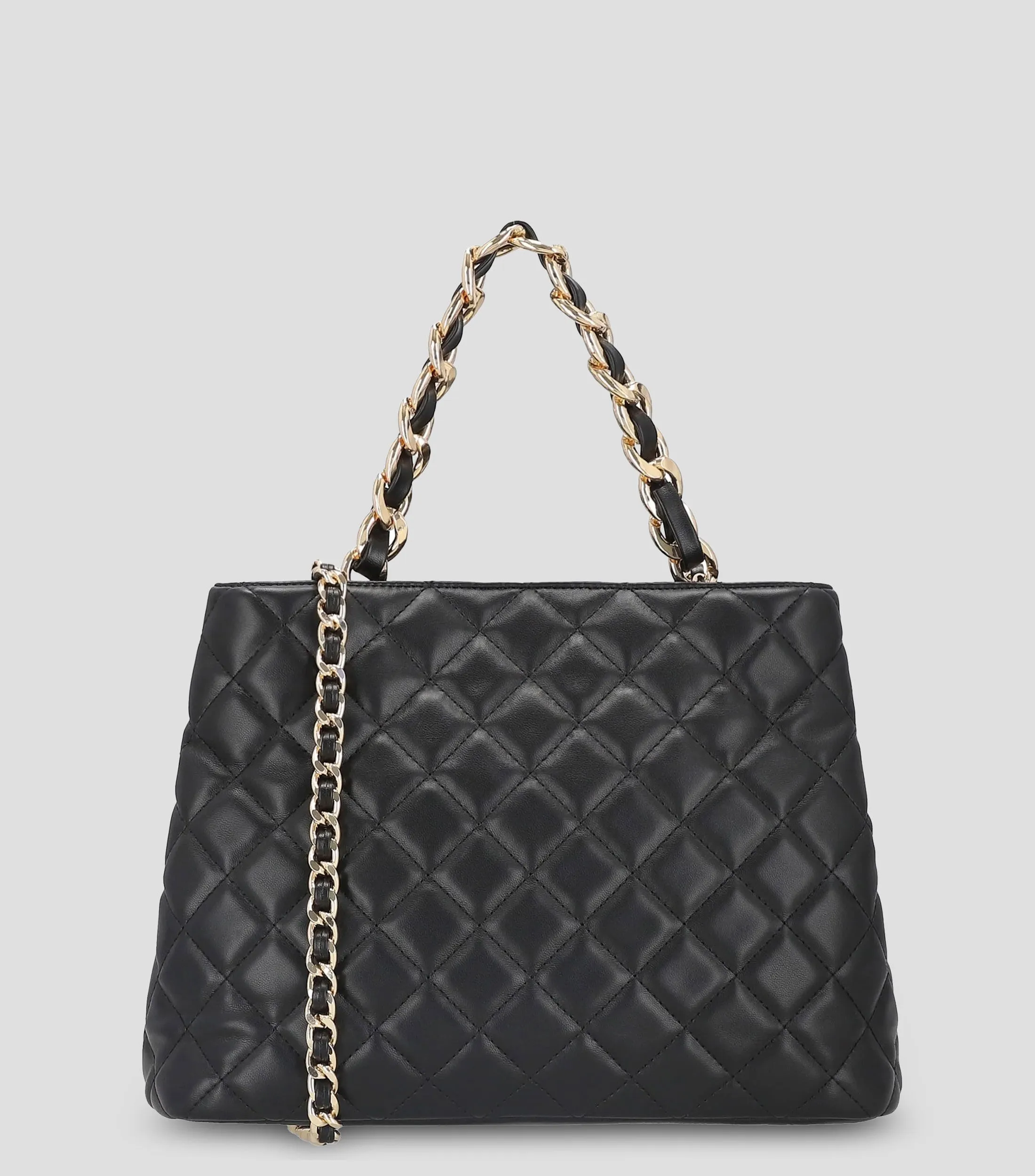 Westies Bolsa Satchel Capitonado Mujer
