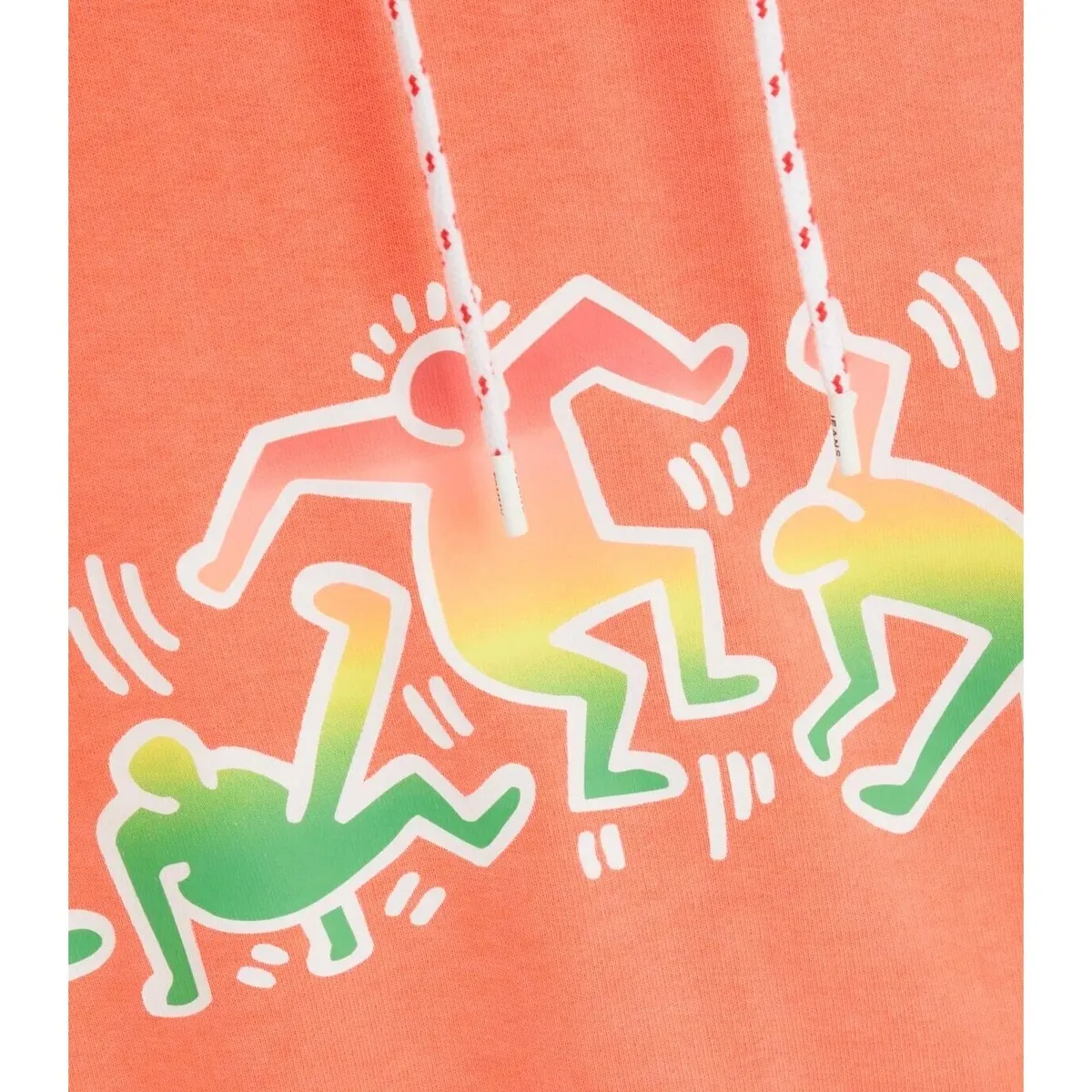 X KEITH HARING  SUDADERA UNISEX CON ESTAMPADO