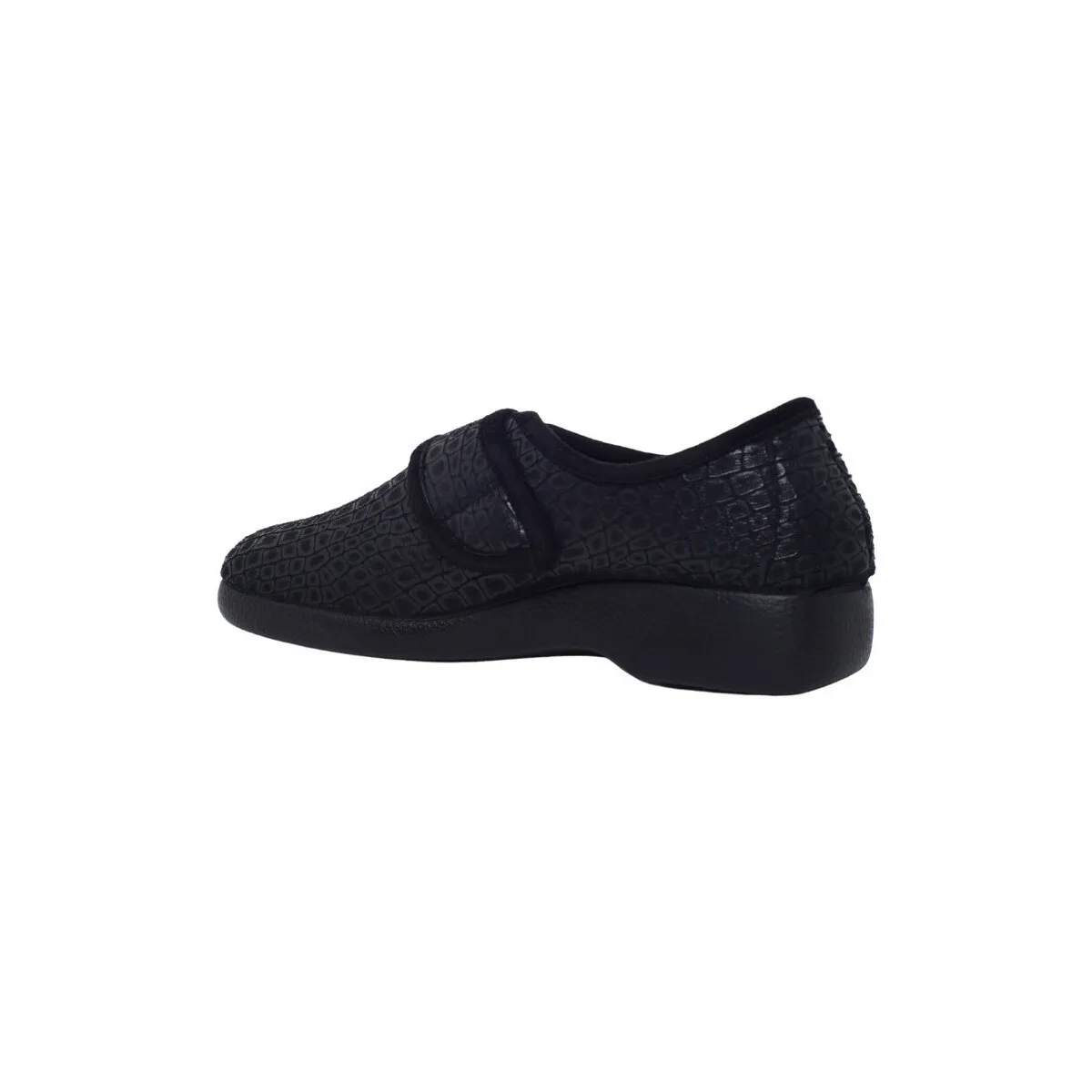  ZAPATILLA CASA MUJER JASPE CERRADA VELCRO SUELA GOMA