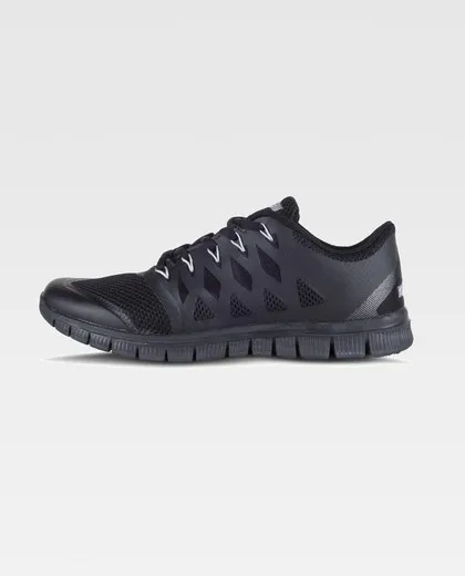 Zapatilla deportiva de rejilla Suela EVA Negro