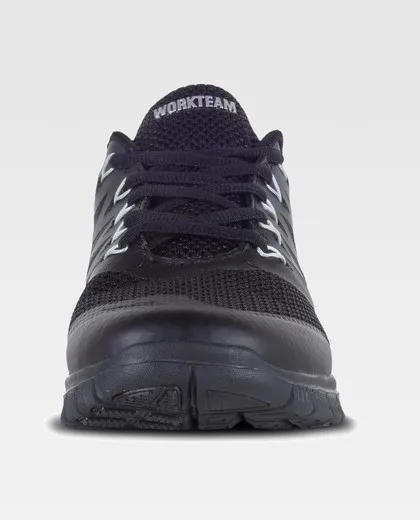 Zapatilla deportiva de rejilla Suela EVA Negro