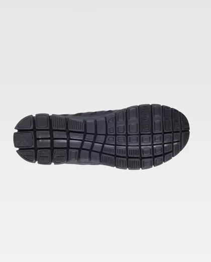 Zapatilla deportiva de rejilla Suela EVA Negro