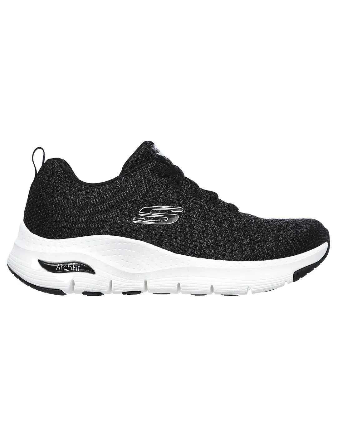ZAPATILLA MUJER SKECHERS ARCH FITINFINITE ADVENTURE NEGRA
