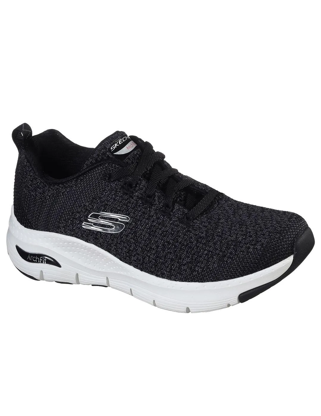 ZAPATILLA MUJER SKECHERS ARCH FITINFINITE ADVENTURE NEGRA
