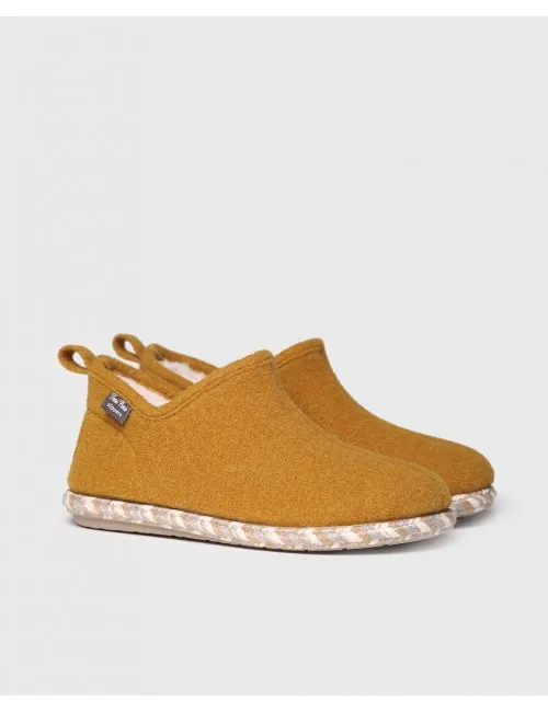 ZAPATILLAS DE CASA TONI PONS DUNAFP MOSTAZA