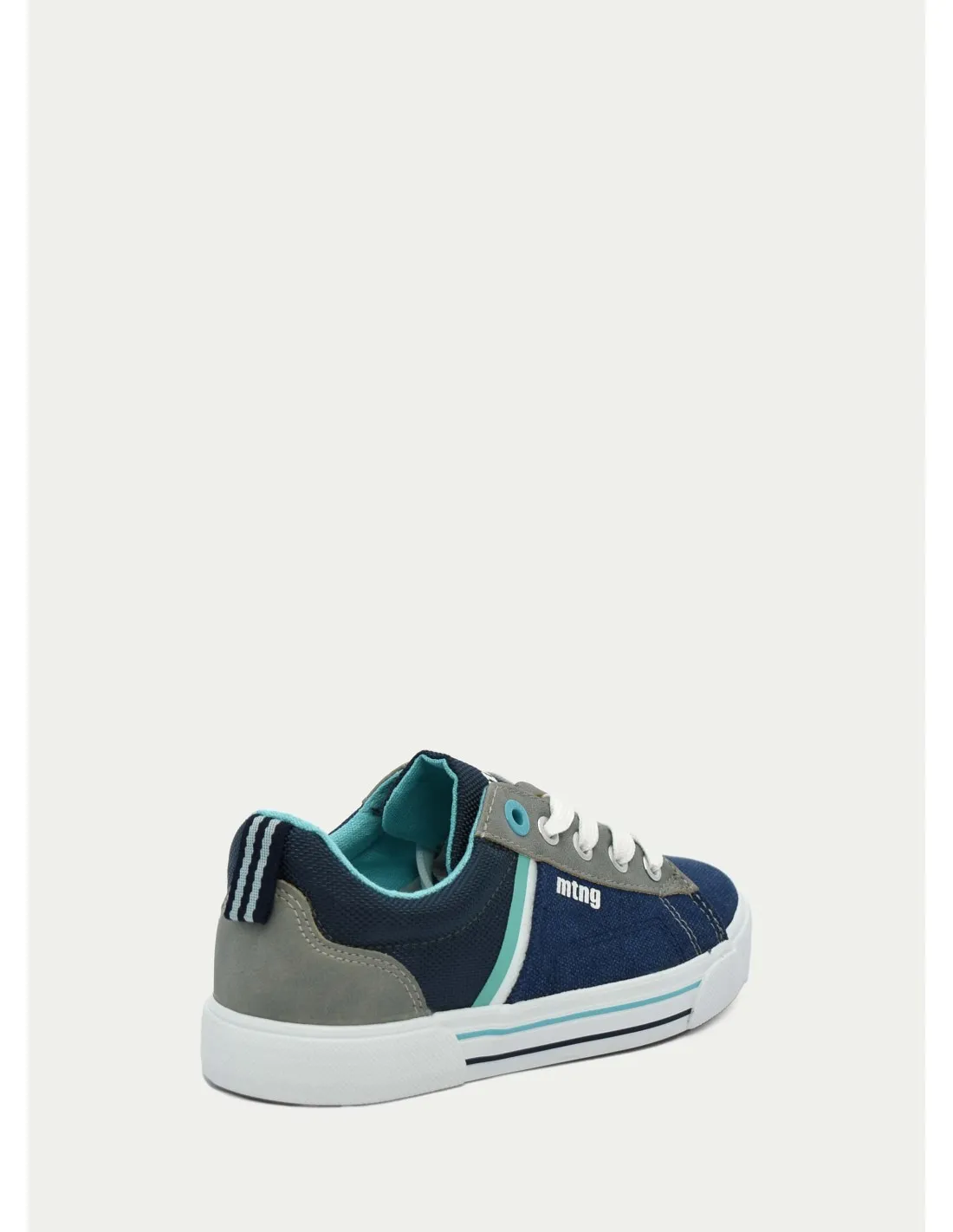 ZAPATILLAS DE LONA MUSTANG KIDS 48474 MARINO 