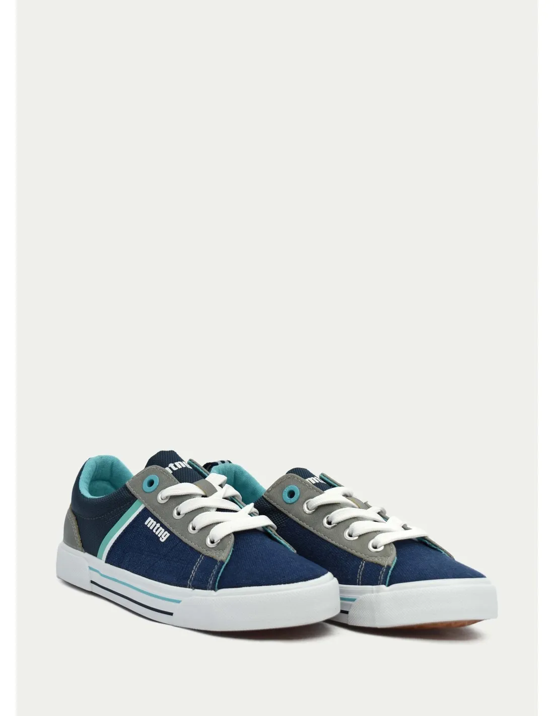 ZAPATILLAS DE LONA MUSTANG KIDS 48474 MARINO 
