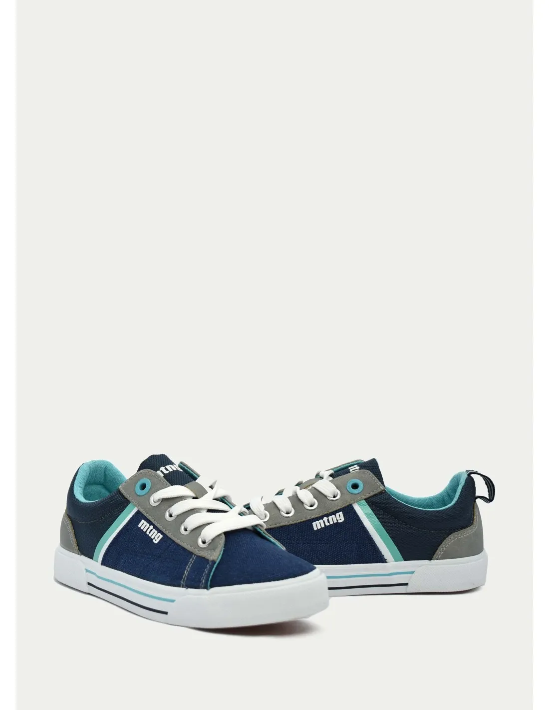 ZAPATILLAS DE LONA MUSTANG KIDS 48474 MARINO 