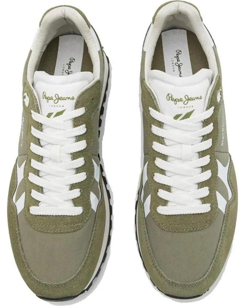 Zapatillas deporte de Hombre PEPE JEANS ZAPATILLAS PMS40005 VERDE