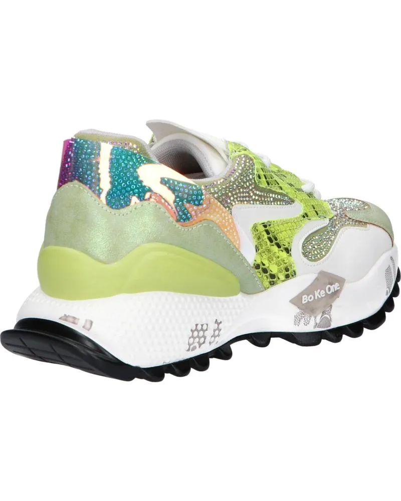 ZAPATILLAS DEPORTE EXE  DE MUJER D19060817  WHT GREEN