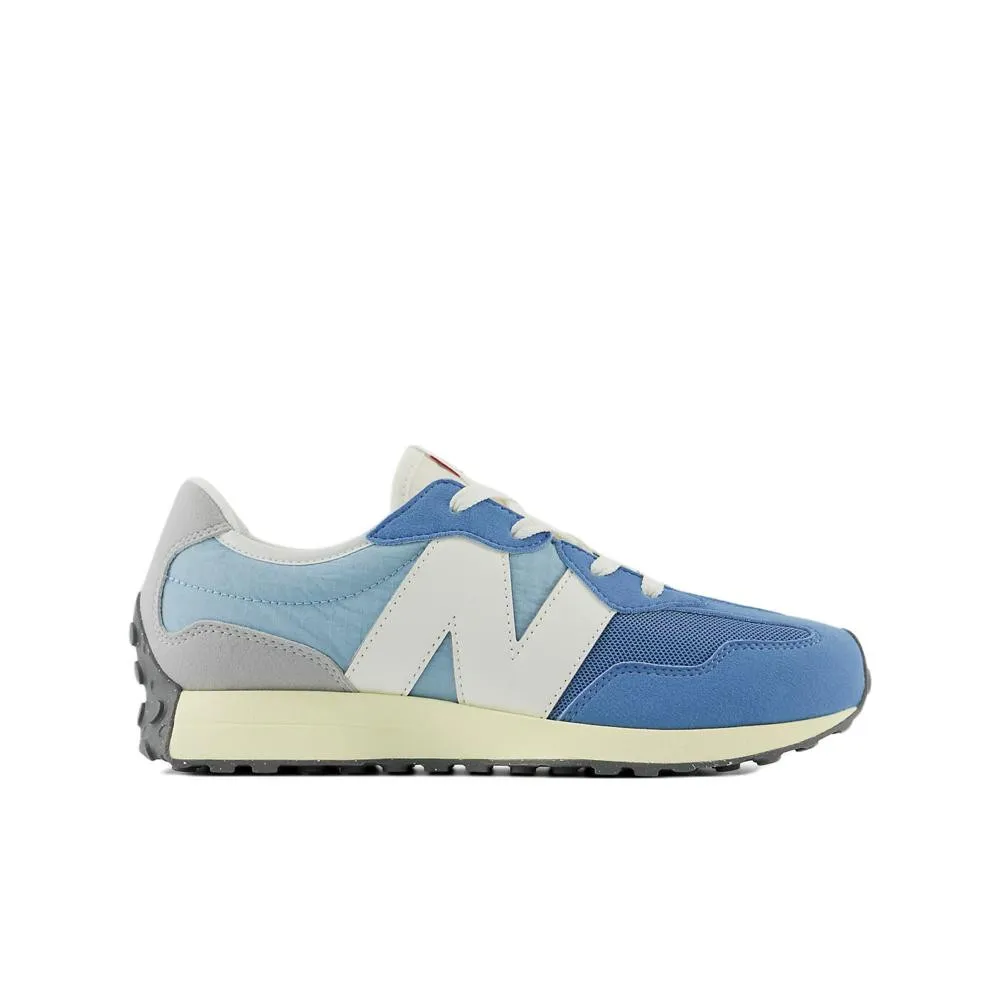 ZAPATILLAS NEW BALANCE 327 CELESTE BLANCO AZUL SNEAKER GS327RA