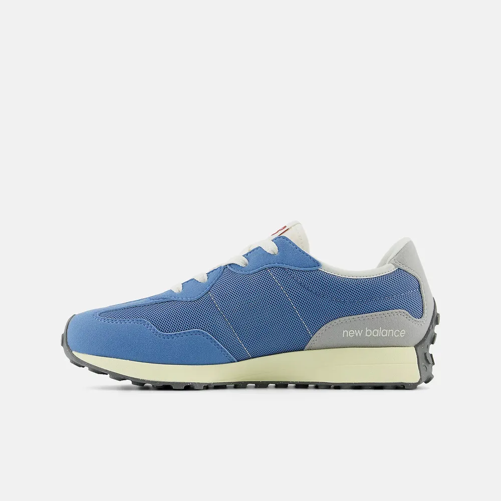 ZAPATILLAS NEW BALANCE 327 CELESTE BLANCO AZUL SNEAKER GS327RA