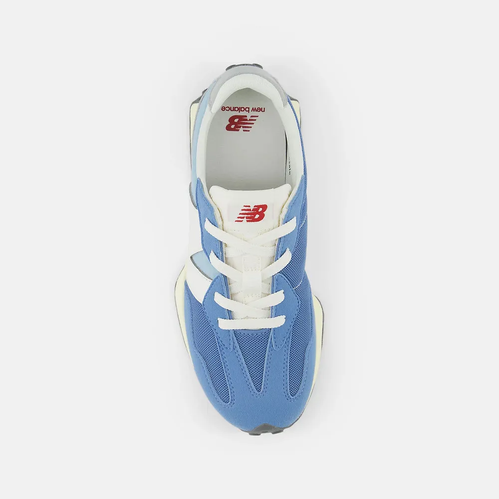 ZAPATILLAS NEW BALANCE 327 CELESTE BLANCO AZUL SNEAKER GS327RA