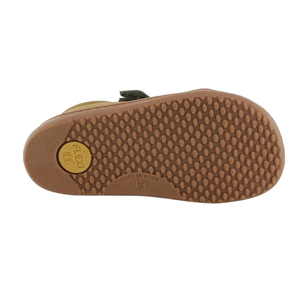 ZAPATOS BAREFOOT FLEXI NENS 9006R MARRóNVERDE
