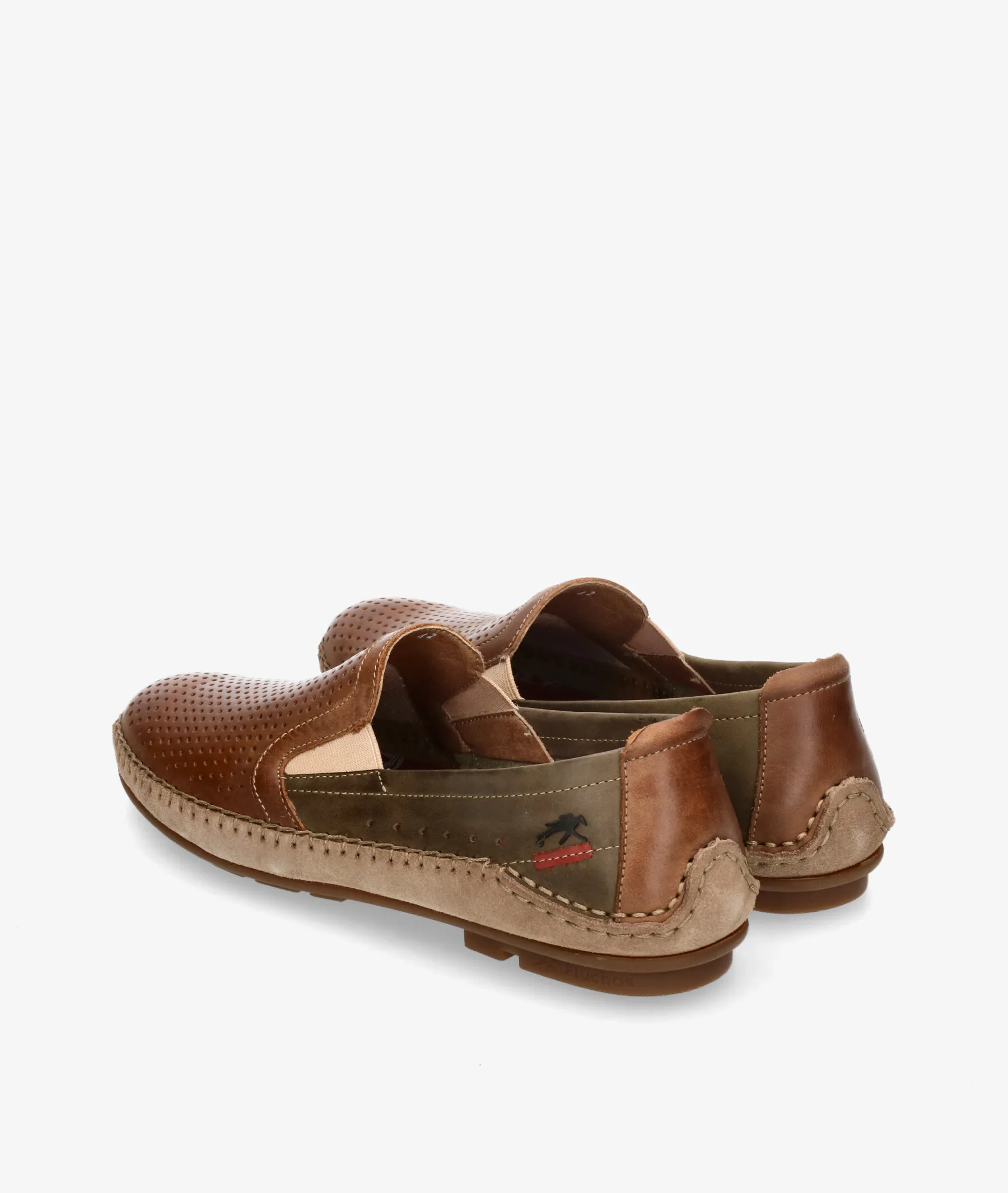 Zapatos casual Fluchos F1172 en topo