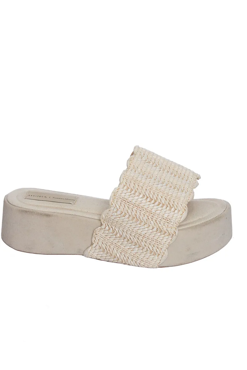 ZAPATOS COLOR BEIGE  ARKITECT/ FRANCESCA MIRANDA