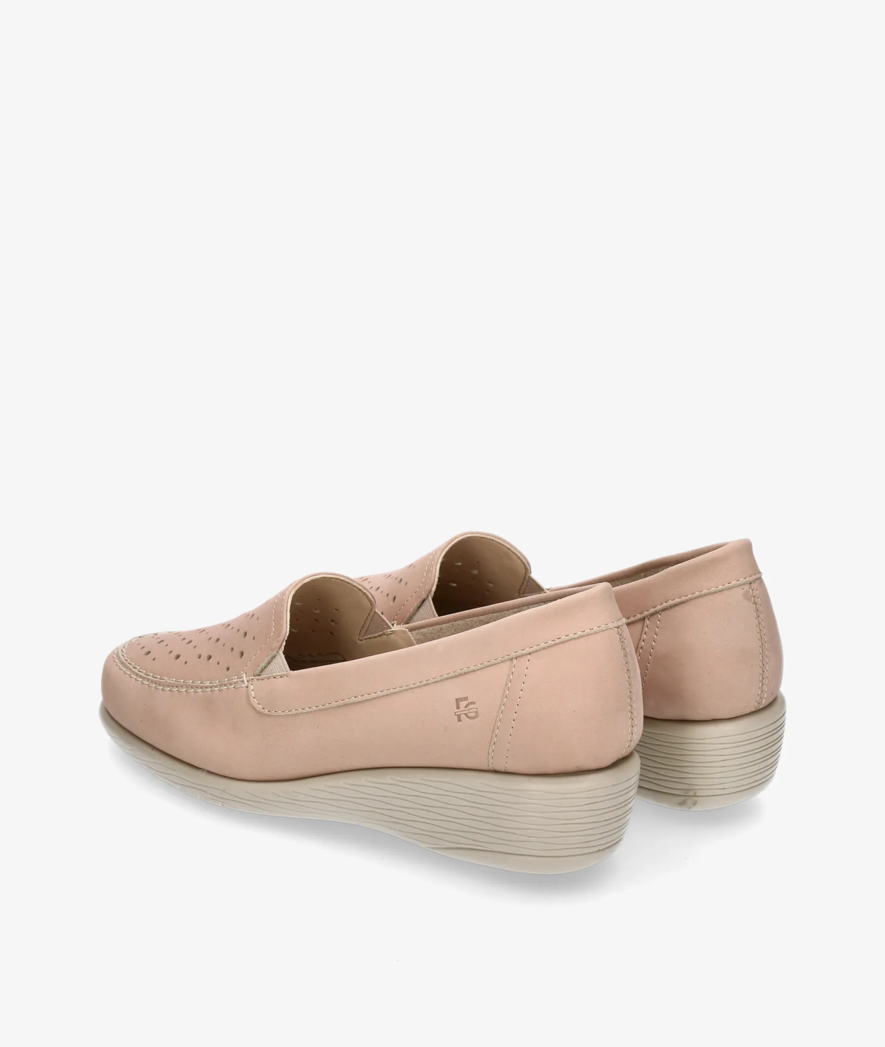 Zapatos confort Flex&Go ST1088 en nobuck beige