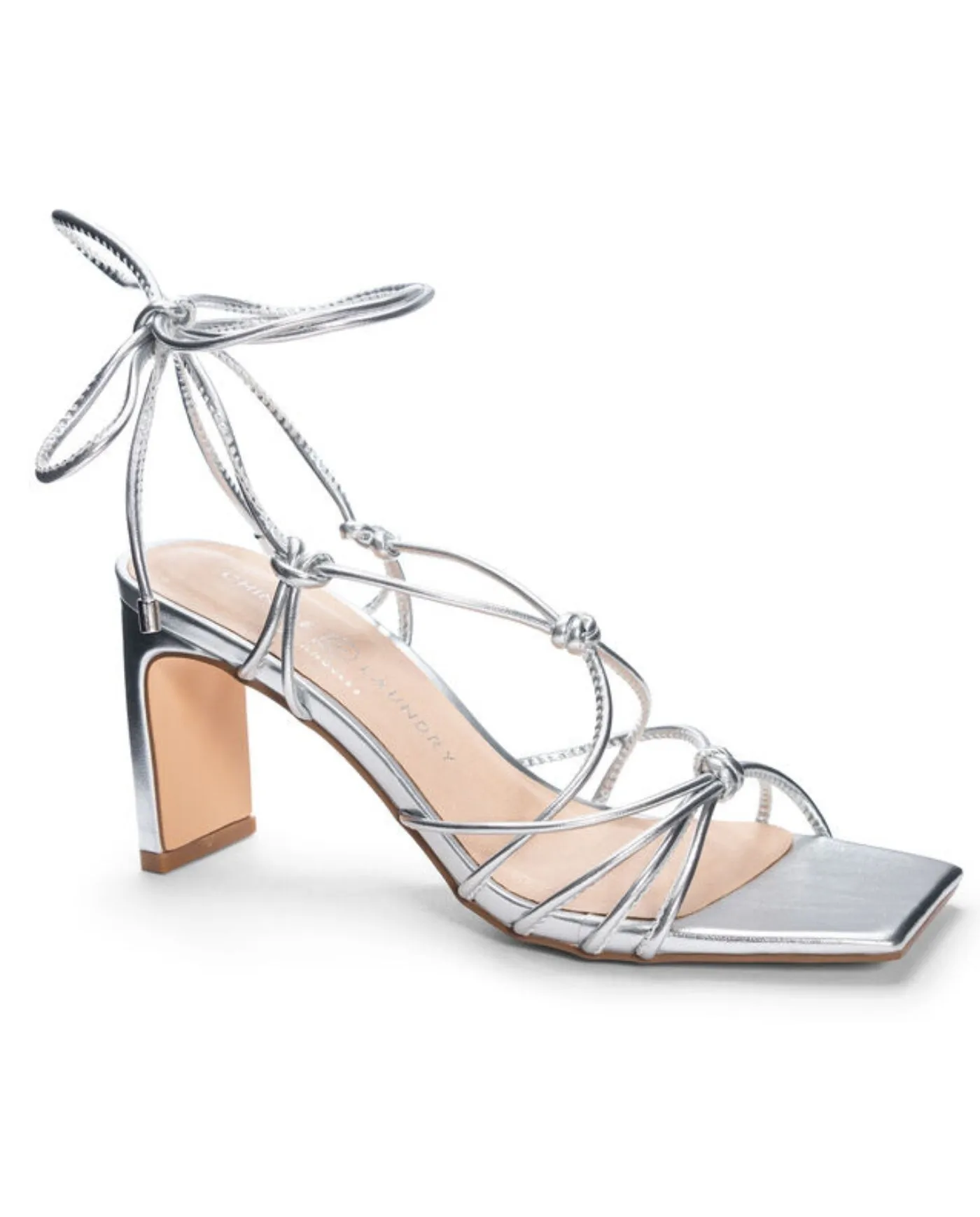 ZAPATOS DE FIESTA JACINTA PLATEADO