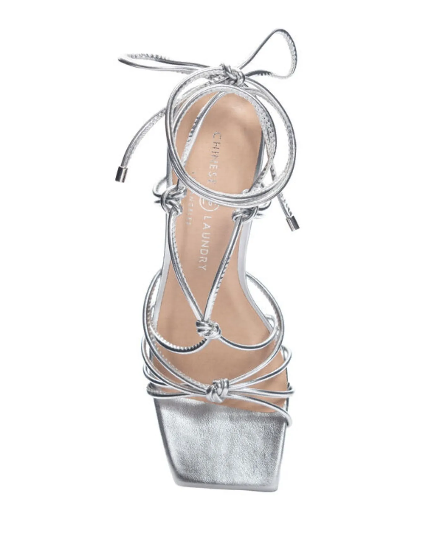 ZAPATOS DE FIESTA JACINTA PLATEADO