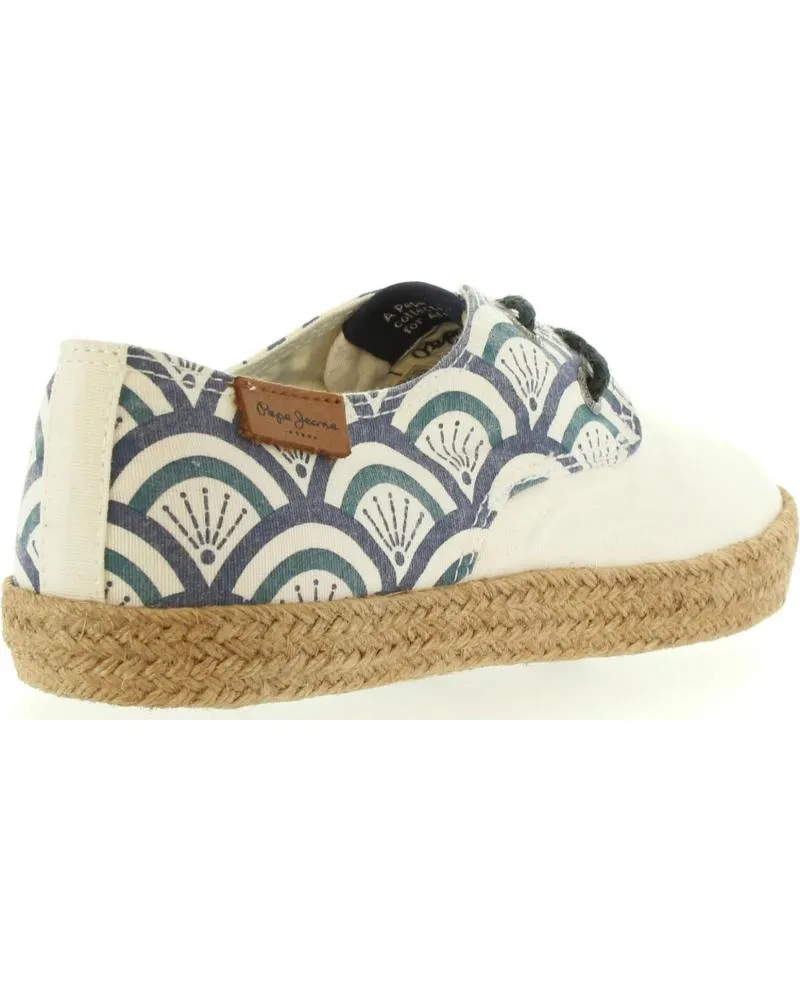 Zapatos de Niña y Niño PEPE JEANS PGS10116 BAHATI 800 WHITE