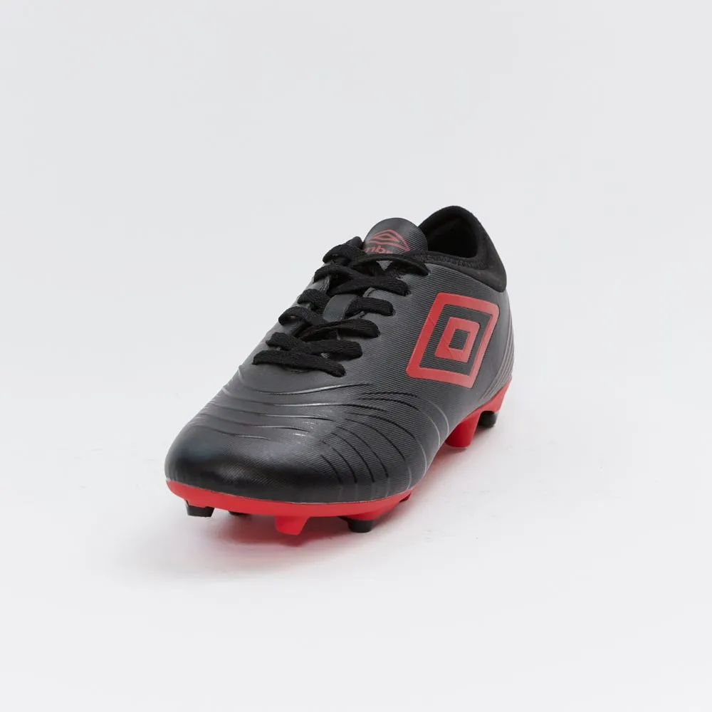 Zapatos Fútbol Hombre Umbro Toccare III FG Negro/Rojo