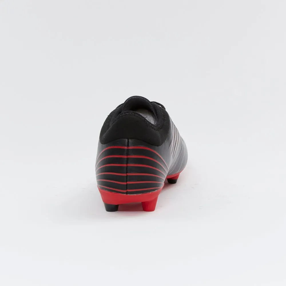 Zapatos Fútbol Hombre Umbro Toccare III FG Negro/Rojo