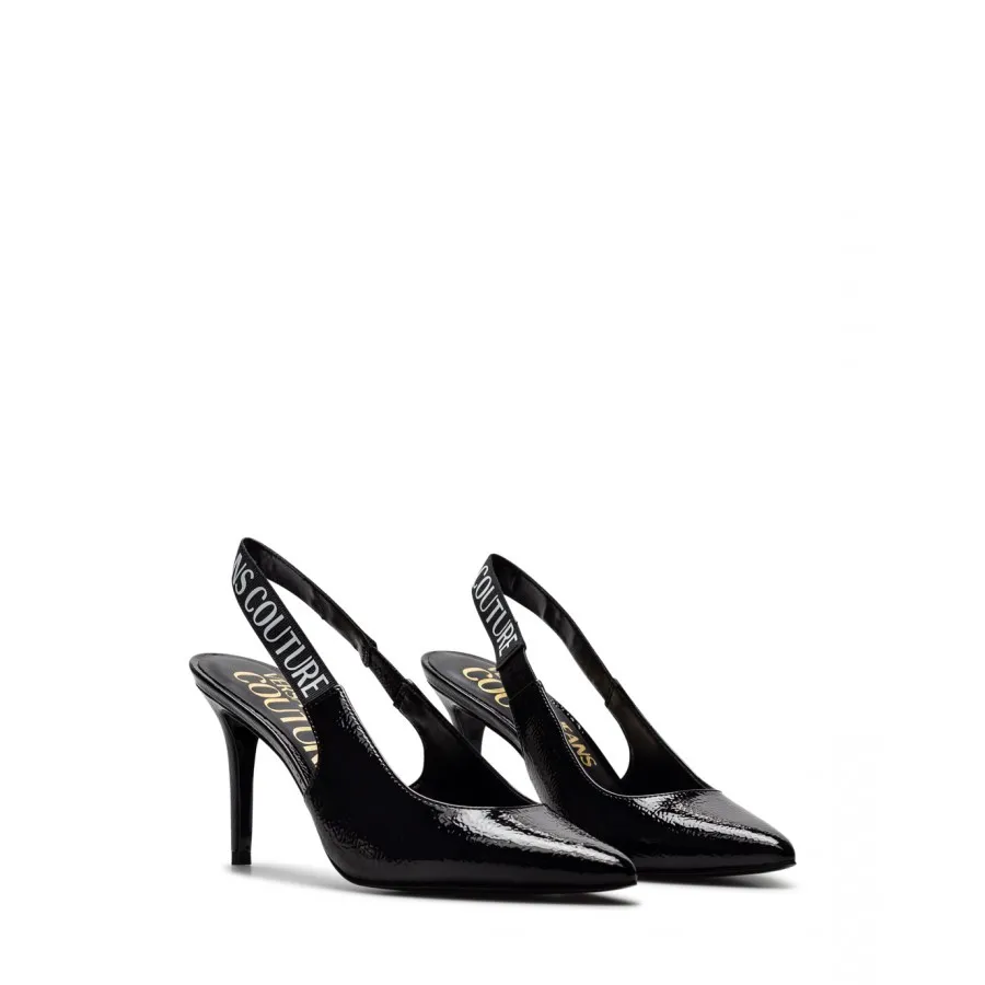 Zapatos Mujeres Sandalias Tacon VERSACE JEANS COUTURE 74VA3S52ZS539899 Negras
