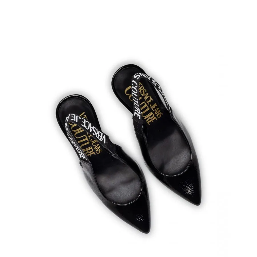 Zapatos Mujeres Sandalias Tacon VERSACE JEANS COUTURE 74VA3S52ZS539899 Negras