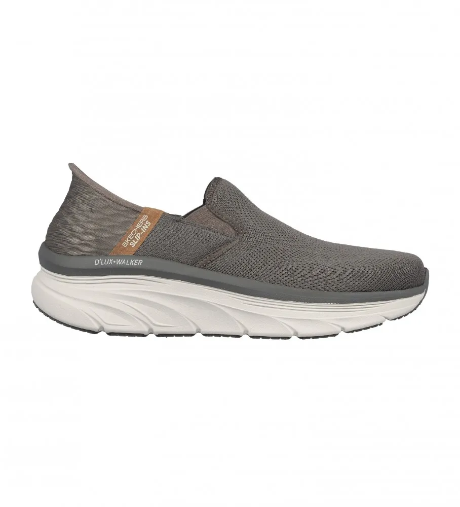 ZAPATOS SLIPINS RF: D'LUX WALKER  ORFORD MARRóN GRISáCEO