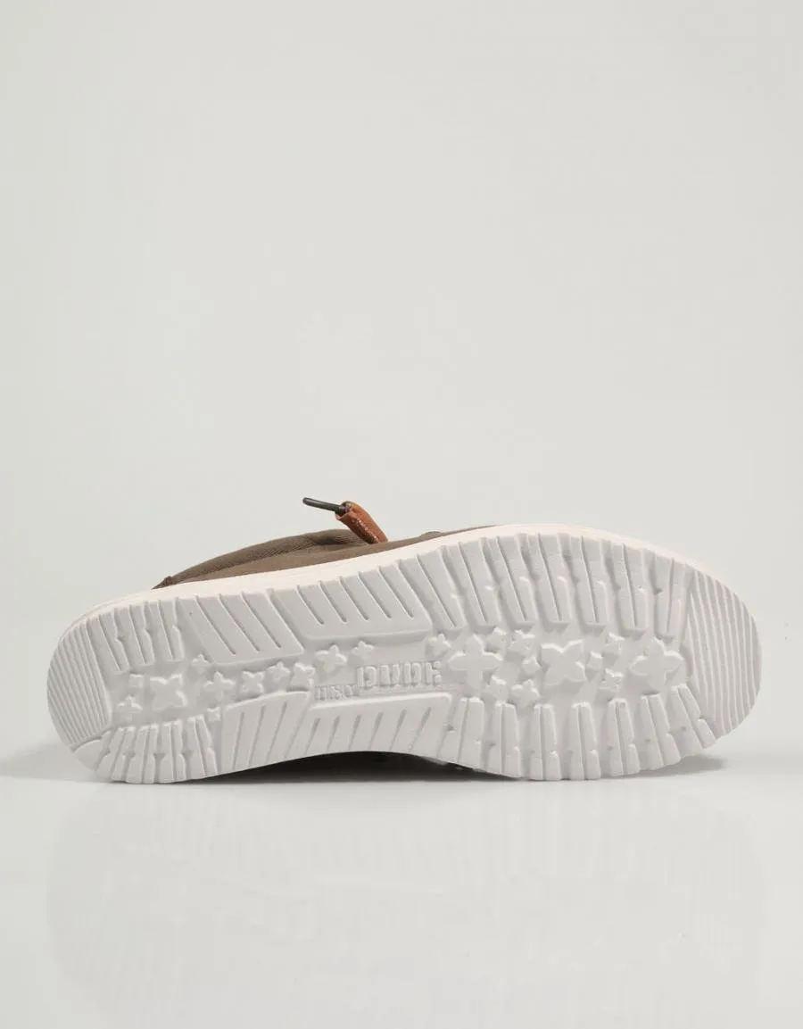  zapatos sport DUDE Wally en Kaki 83834