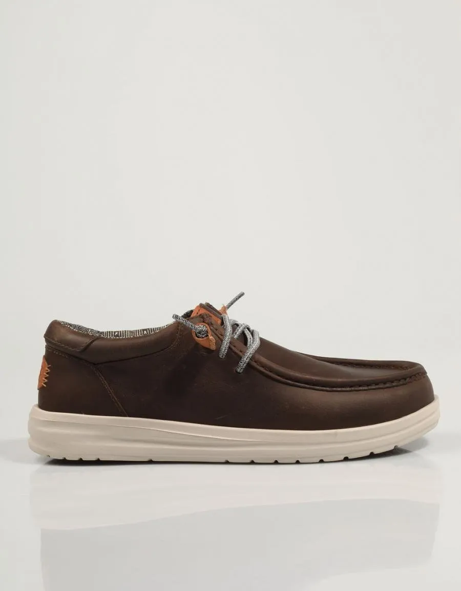  zapatos sport DUDE Wally en Marron 83838