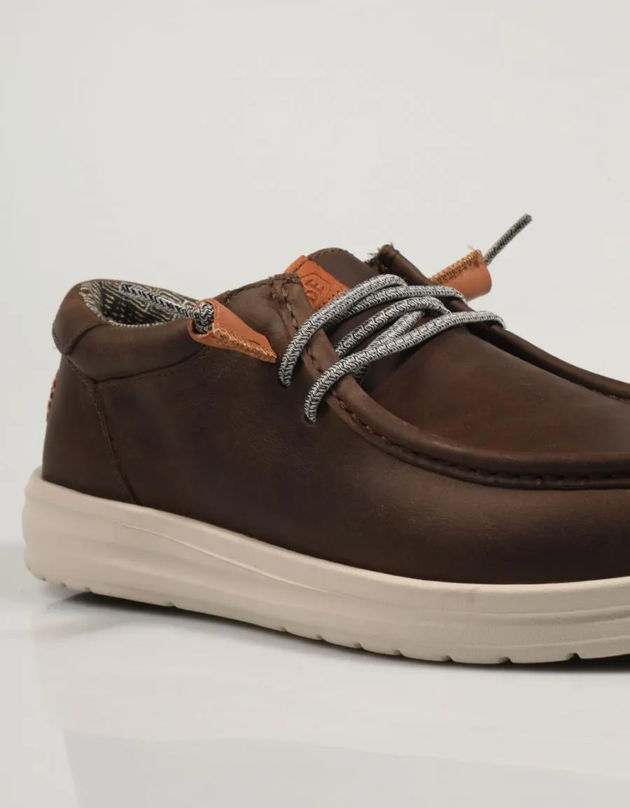  zapatos sport DUDE Wally en Marron 83838