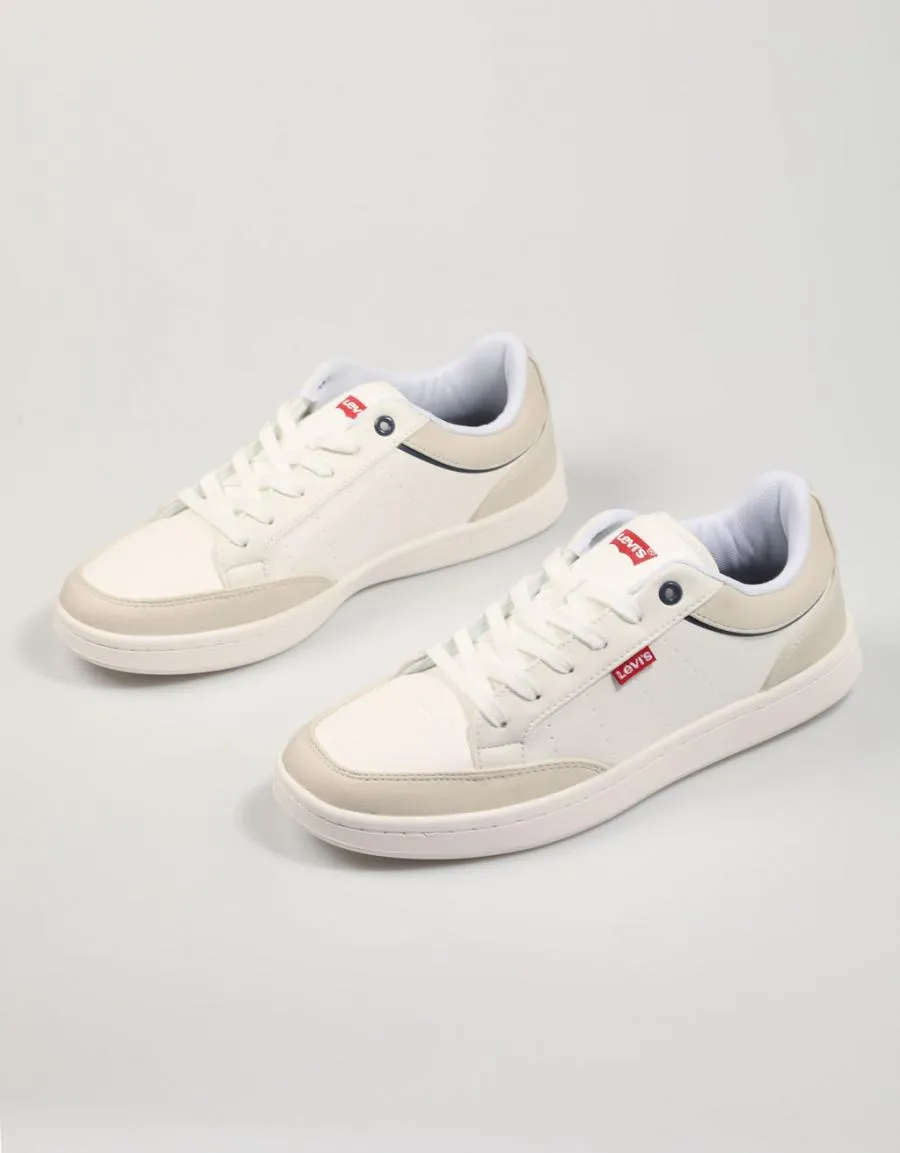  zapatos sport LEVIS Billy en Blanco 77348