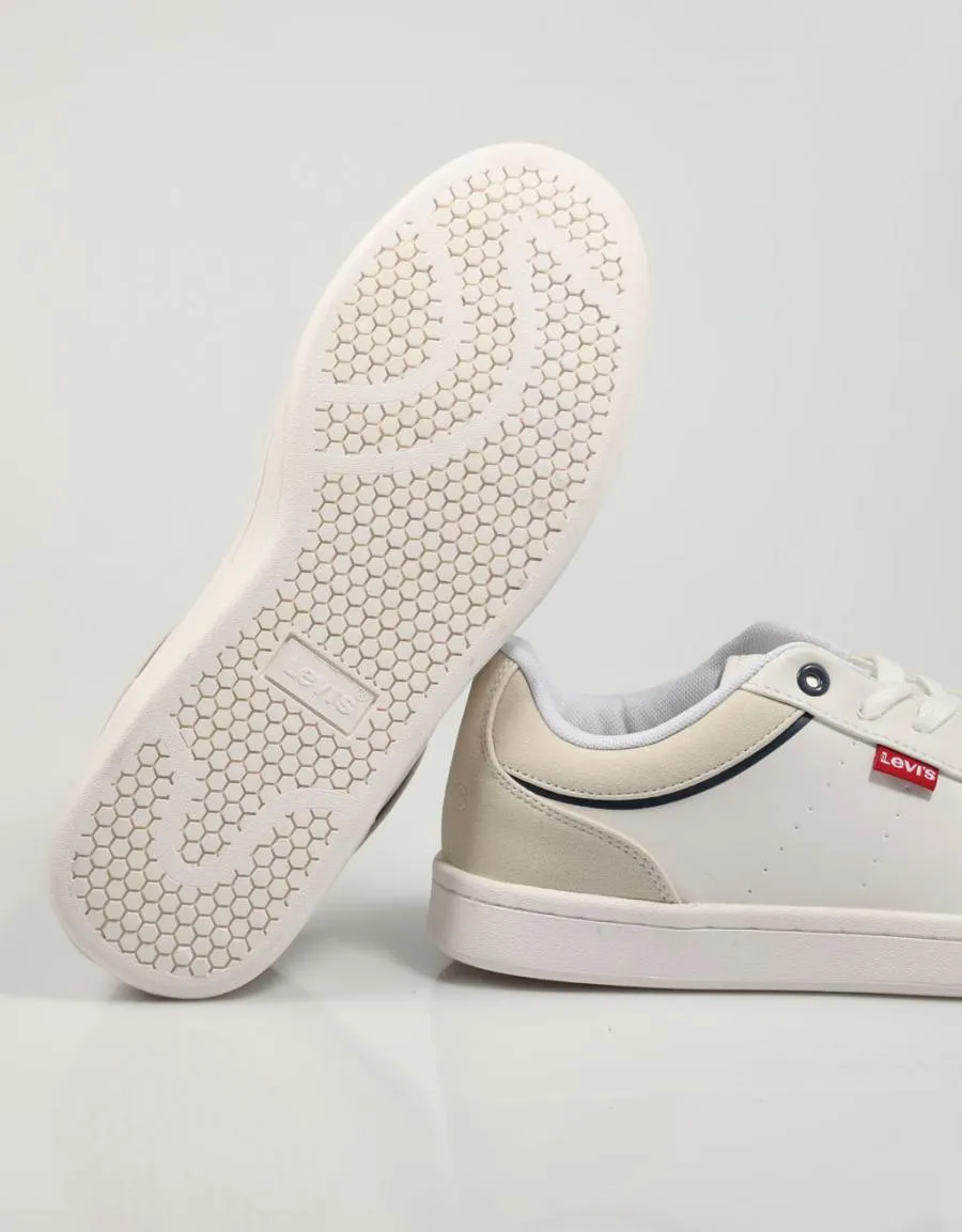  zapatos sport LEVIS Billy en Blanco 77348