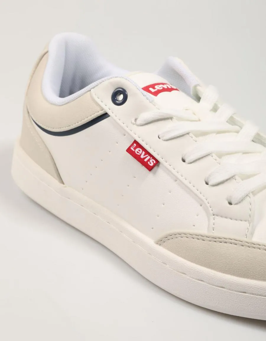  zapatos sport LEVIS Billy en Blanco 77348