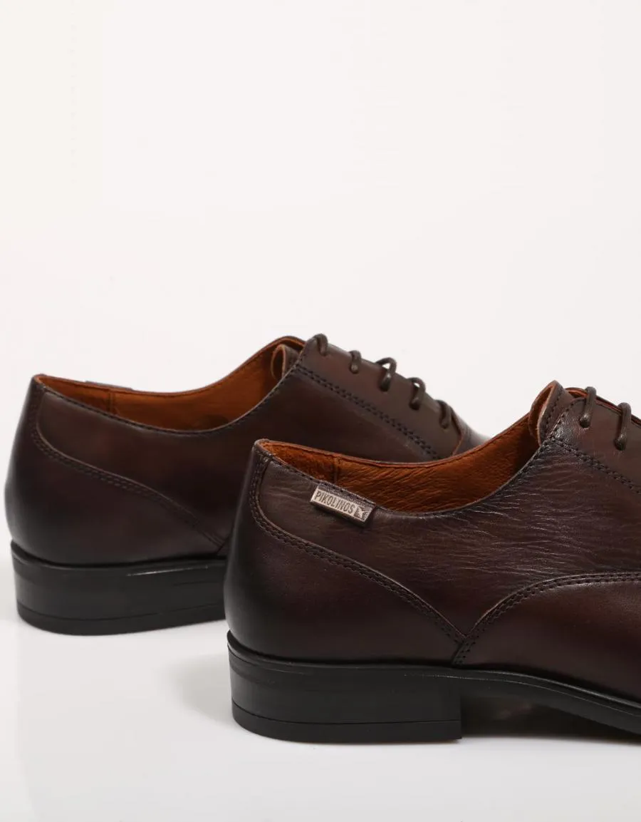  zapatos vestir PIKOLINOS Bristol M7j 4184 en Marron 71259