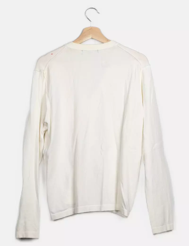Zara Chaqueta de punto de punto